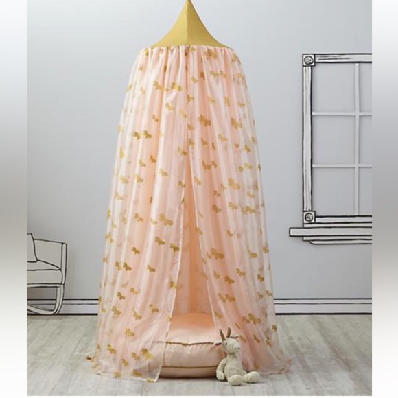 LAND OF NOD BUTTERFLY PRINCESS TENT CANOPY - Picture 1 of 1